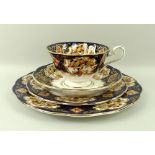 A Royal Albert part tea service, in the 'Heirloom' pattern, comprising six tea cups, saucers,