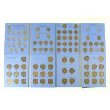 A mixed collection of Georgian and later silver, copper and alloy coins, GB and World,