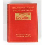 Peter Beckford: 'Thoughts on Hunting', illustrated by G.