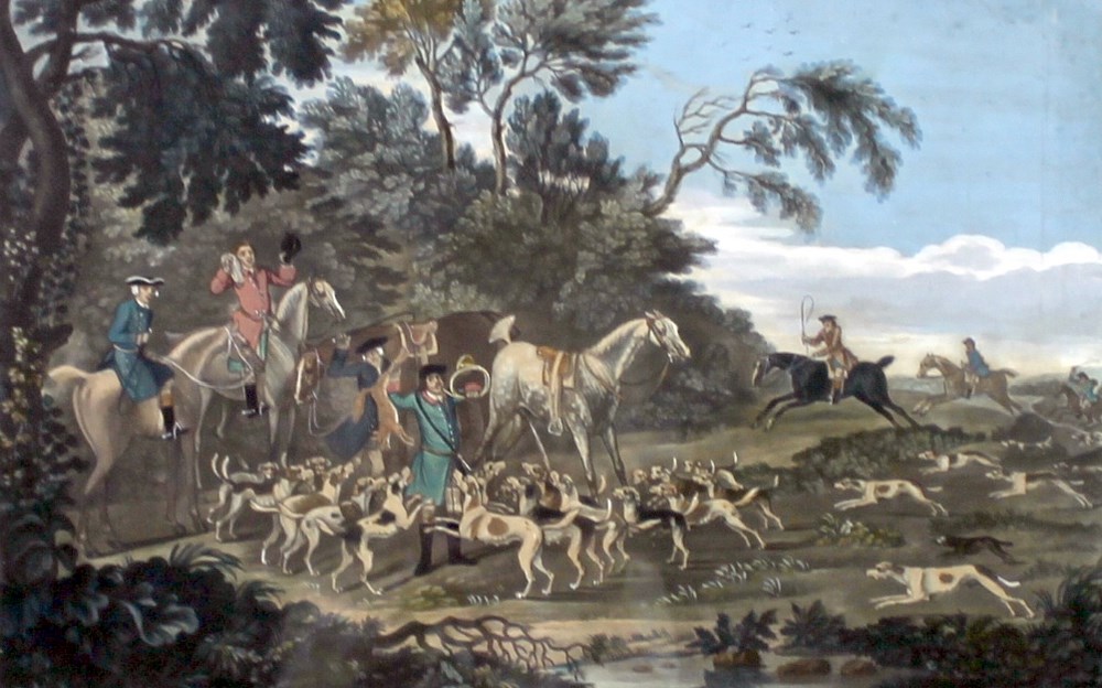 Thomas Burford (1710-1774): 'Foxhunting' after James Seymour, - Image 7 of 10