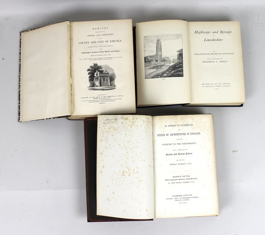 A collection of three hardback volumes consisting of,
