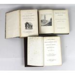 A collection of three hardback volumes consisting of,