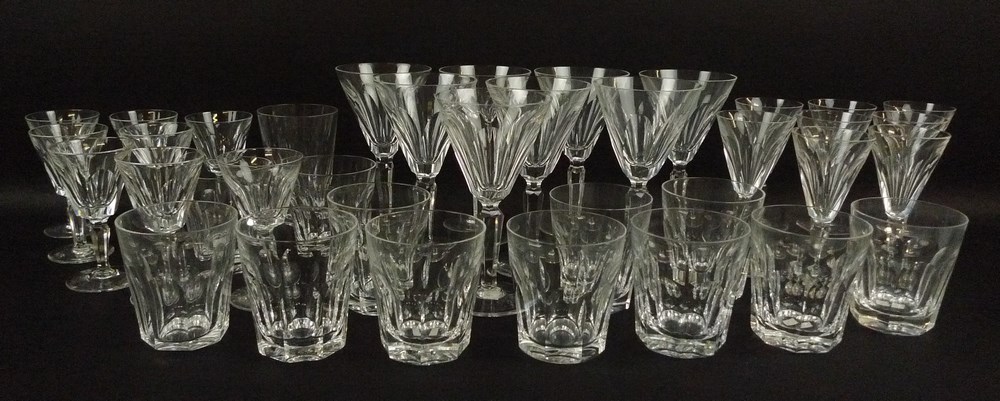 A part suite of Waterford crystal, in the Sheila pattern, comprising eight wine, 16. - Image 2 of 2