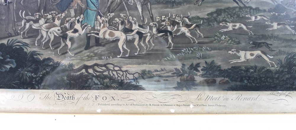 Thomas Burford (1710-1774): 'Foxhunting' after James Seymour, - Image 6 of 10