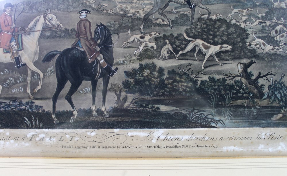 Thomas Burford (1710-1774): 'Foxhunting' after James Seymour, - Image 3 of 10