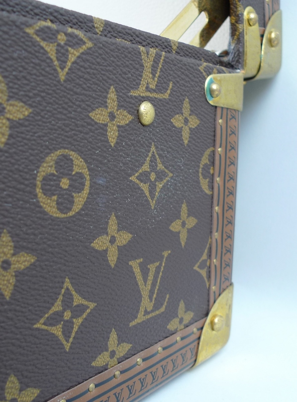 A Louis Vuitton Bisten 65 suitcase (M21325), in monogram coated fabric and calf leather trim, - Image 13 of 17