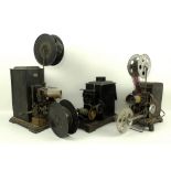 A film projector, early 20th century, by 'J. F.' for J.