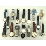 A collection of watches comprising Audax, Louis Demar, Casio, Corvette, Citron, Censi, Sekonda,