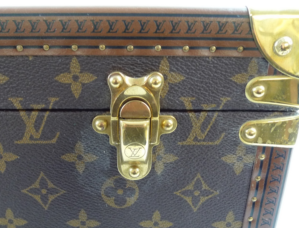 A Louis Vuitton Bisten 65 suitcase (M21325), in monogram coated fabric and calf leather trim, - Image 3 of 17