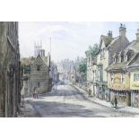 Wilfrid Rene Wood (British, 1888-1976): a view of Stamford,