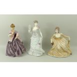 A Royal Worcester figurine, entitled 'First Dance' number 5629, modelled by F. G.