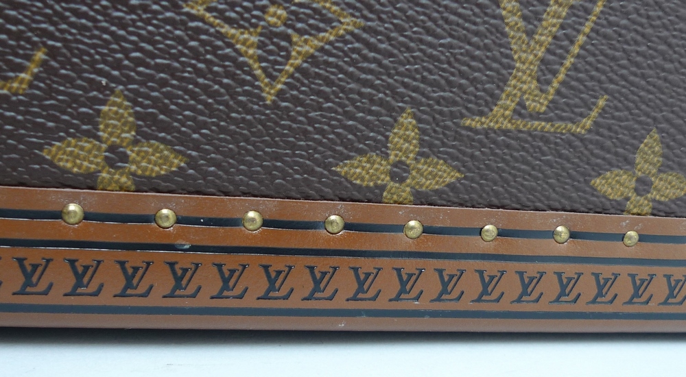 A Louis Vuitton Bisten 65 suitcase (M21325), in monogram coated fabric and calf leather trim, - Image 14 of 17