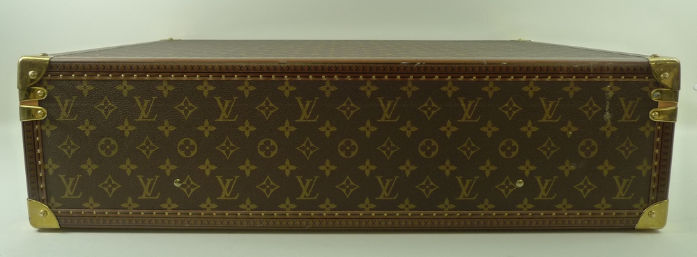 A Louis Vuitton Bisten 65 suitcase (M21325), in monogram coated fabric and calf leather trim, - Image 17 of 17