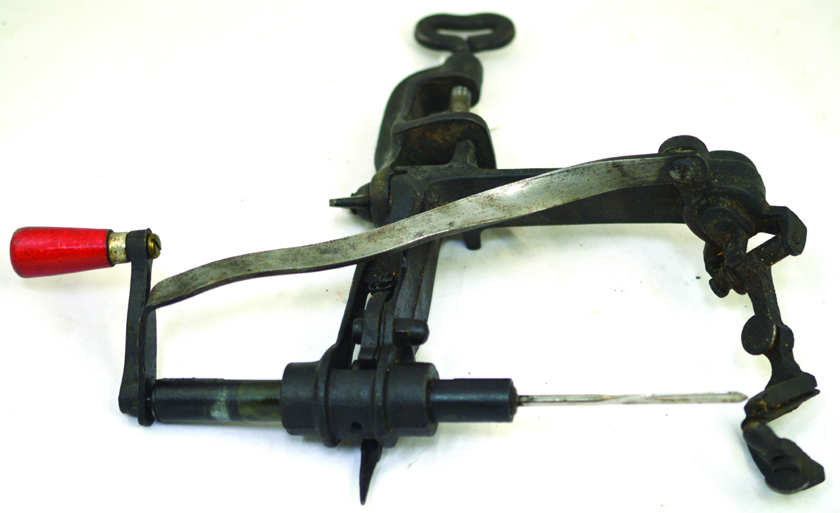 PATENT APPLE/ POTATO PEELER? 8.5 by 12ins, FAVORIT/ PEFRA PATENT in raised lettering. NR