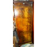 A 20th century mahogany single wardrobe.