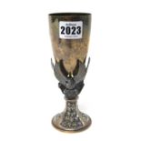 A silver limited edition goblet,