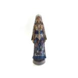 A Dahl Jensen Copenhagen figure, 'Egyptian Woman' no.1123, green printed marks, 42cm high.