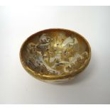 A Japanese Satsuma bowl, Meiji period,