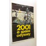A vintage film poster '2001 a space Odyssey' M.G.