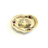 A Derby part dessert service, early 19th century, decorated in a foliate Imari pattern,