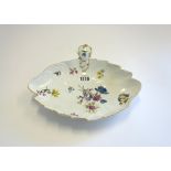 A Meissen leaf shaped dish, circa 1745-55,