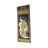 A Japanese scroll painting, Edo period,