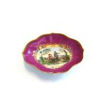 A Meissen porcelain dish, 19th century,