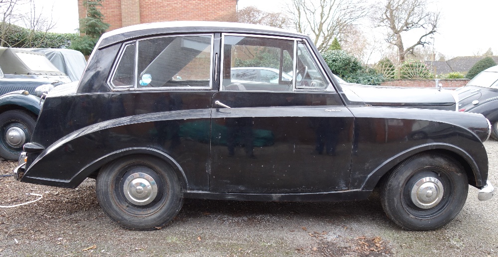 A 1951 Triumph Mayflower, black, 1247cc. Registration: GBK 169. - Image 2 of 8