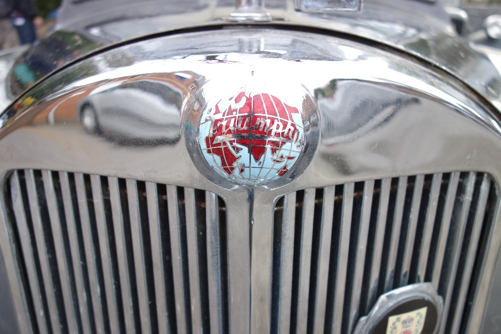 A 1951 Triumph Mayflower, black, 1247cc. Registration: GBK 169. - Image 5 of 8