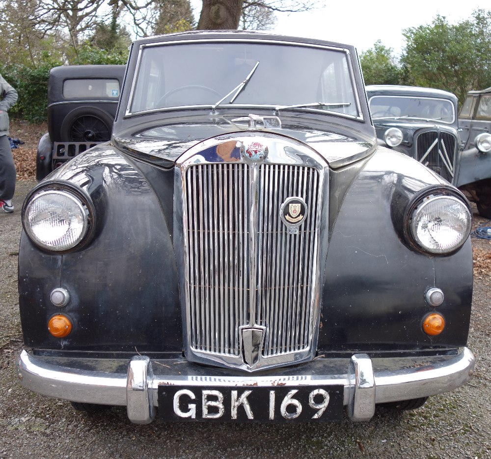 A 1951 Triumph Mayflower, black, 1247cc. Registration: GBK 169. - Image 3 of 8