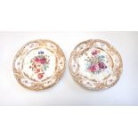 A pair of Nantgarw porcelain plates, circa 1820,