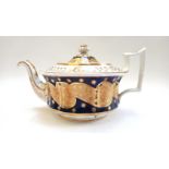 A group of Ridgway porcelain teawares, circa 1825, in three patterns,