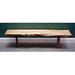Reynolds of Ludlow; a 20th century naturalistic formed bench,
