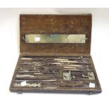 A French Universal Camera Lucida 'Chambre Claire Universelle', nickel plated, in a fitted case,