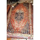 A Maslaghan rug, 203cm x 130cm.