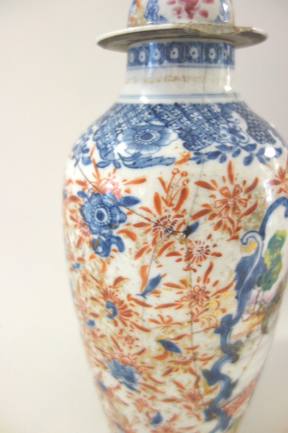 A group of Chinese export mandarin palette porcelains, Qianlong, - Image 9 of 25