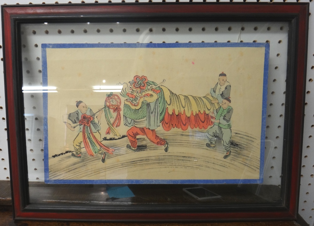 Twenty three Chinese watercolours, late 19th century, - Image 3 of 5