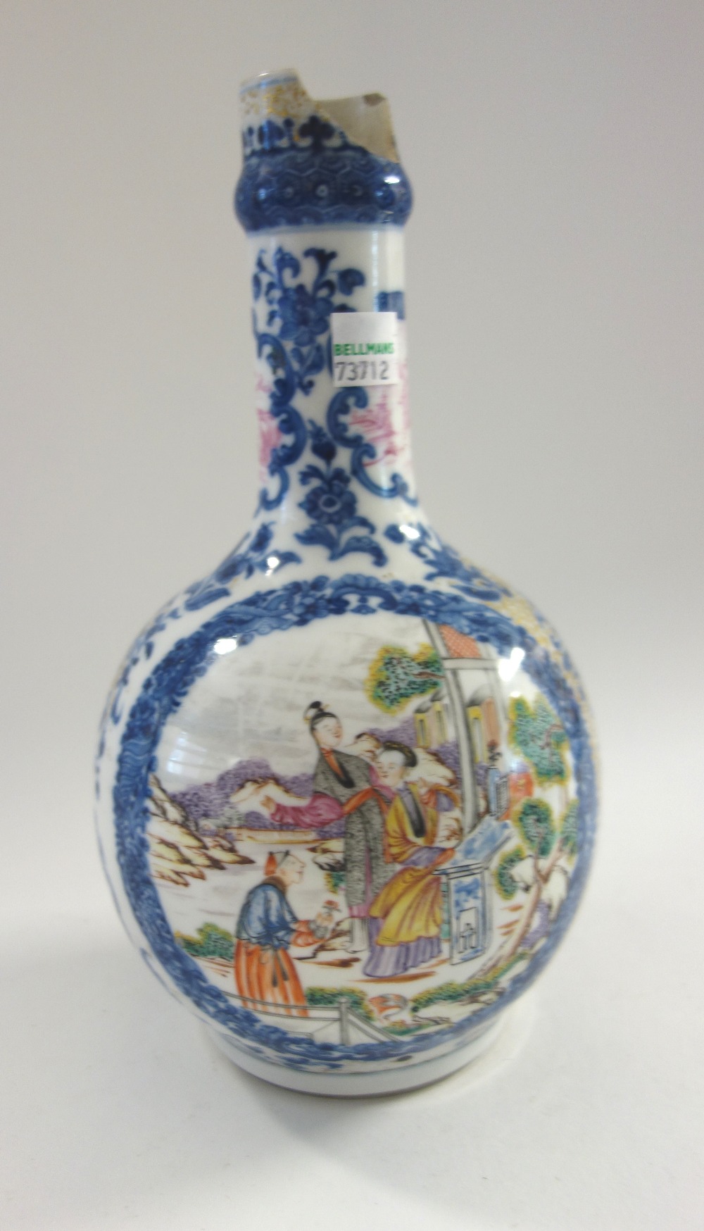 A group of Chinese export mandarin palette porcelains, Qianlong, - Image 21 of 25