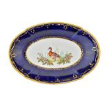 A Spode oval dessert dish, circa 1805-20,