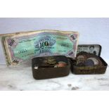 A collection of British and world coinage and bank notes,