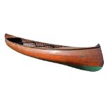 A sailing canoe, late 19th century, probably built by R.J.