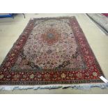 A Tehran carpet Persian, water damaged,