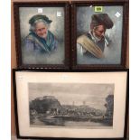 ** Marantonio (early 20th century), Italian Peasant Studies, a pair, both signed,