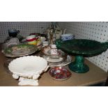 A quantity of ceramics including Royal Albert part tea set, a Bakelite tea set and sundry.