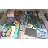 A quantity of Dinky die-cast vehicles, mainly post-war, including; Ford Sedan, Oldsmobile, Rover 75,