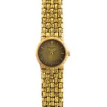 A lady's gold Vacheron & Constantin bracelet wristwatch,