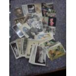 POSTCARDS - Sentimental & Theatrical, approx. 150.