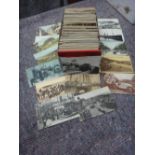 POSTCARDS - Foreign, approx. 550.
