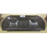 A French 19th century boulle work desk stand,