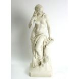 A Copeland parian ware figure of 'Eceria', late 19th century, after JH Foley,